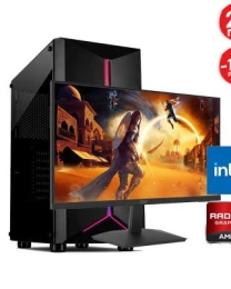 Gaming računar Ryzen 5 5500, 16GB, 512GB, RTX 3050 6GB i Gaming AOC 27G4XE i Stolica MAX0002