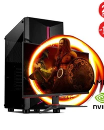 Gaming računar Ryzen 5 5500, 16GB, 512GB, RTX 3060 12GB i Gaming AOC 27G2SPAE/BK