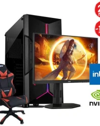 Gaming računar Intel i5-12400F, 16GB, 240GB, RTX 3050 6GB i Gaming AOC 27G4XE i Stolica MAX0002