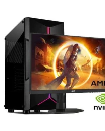 Gaming računar Ryzen 5 5500, 16GB, 512GB, RTX 3050 6GB i monitor AOC Q27G4XN 180Hz