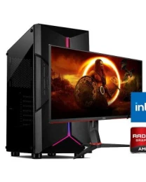 Gaming računar Intel i5-14400F, 16GB, 1TB, RX 9060 XT 8GB i monitor AOC 27G2ZN3 240H
