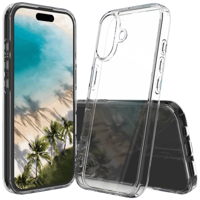 NN-Su Maska za iPhone 16, Transparent - TPU Phone Case iPhone 16