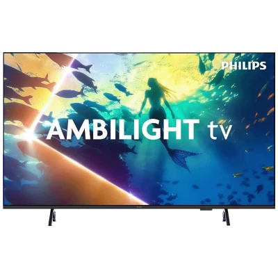 Philips Televizor Smart LED 4K UHD 55"@Titan OS, Ambilight - 55PUS8010/12