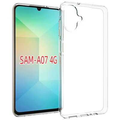 NN-Su Maska za Samsung A07, Transparent - Galaxy A07 TPU Phone Case