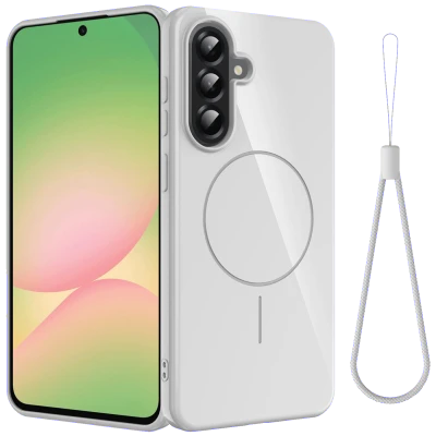 NN-Su Maska za Samsung A56, MagSafe, sa vezicom, Transparent - Galaxy A56 TPU MagSafe Phone Case