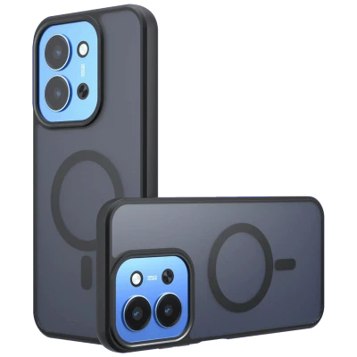 NN-Su Maska za Redmi 15C, Armor MagSafe PC Hybrid, crna - Redmi 15C Armor MagSafe Phone Case
