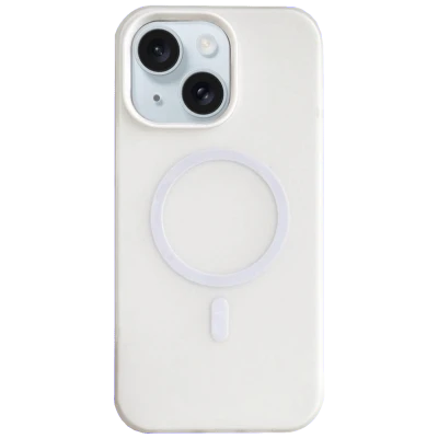NN-Su Maska za iPhone 16, MagSafe, bijela - iPhone 16 MagSafe TPU Phone Case
