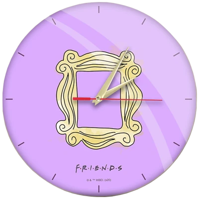 Friends Zidni sat, Friends - Gloss wall clock Friends 006
