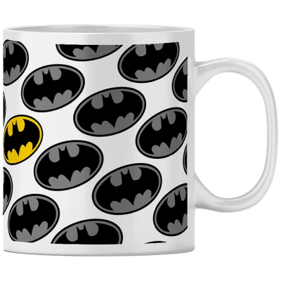 DC Šolja, Batman, 330 ml - Batman 001 DC White mug