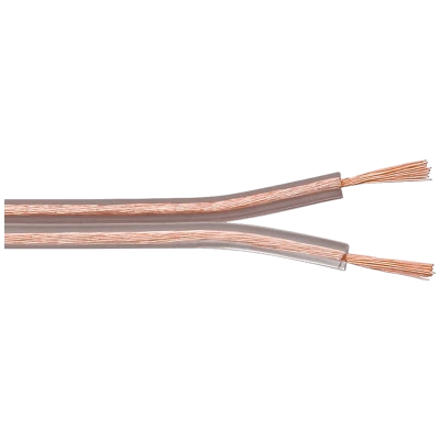 Transmedia Kabl za zvučnike, 2 x 1.5 mm², 50 met., transparent - KLC 2-50 T
