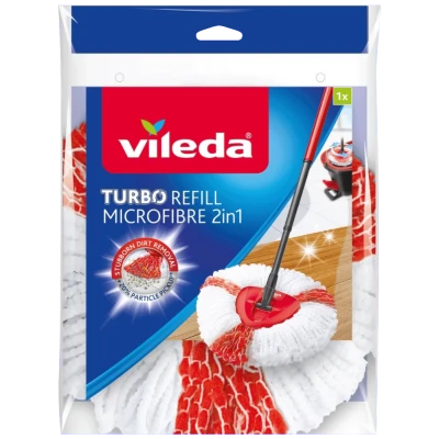 Vileda Zamjenska krpa za čišćenje poda - Turbo Mop Refill 2in1