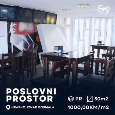 Poslovni prostor – Hrasno, iznad Bosmala 50m2