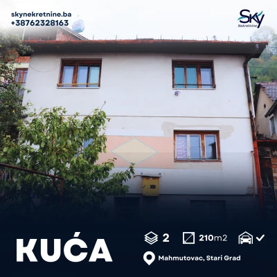 Kuća Sarajevo – Stari Grad 80m2 + 210m2