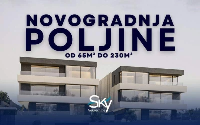 NOVOGRADNJA POLJINE – EMERALD 82,12m2