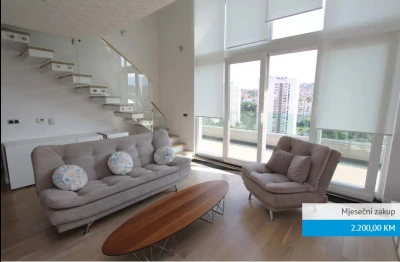 Četverosoban stan, Penthouse, Nova Otoka, Sarajevo