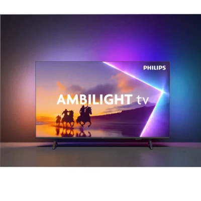 Philips TV QLED 75PUS8510/12, AMBILIGHT 4K QLED UHD TV, 189 cm (75''), Titan OS Pametna platforma, P5 Image processor, Dolby Atmos