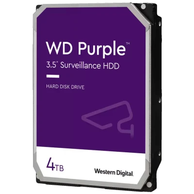 Western Digital Hard disk 3,5", 4TB, Caviar Purple, pog. za video nadzor - WD43PURZ