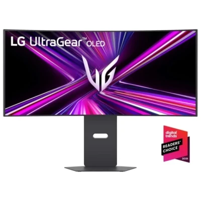 LG 34" OLED GXD UltraGear MonRGB, 800R, WQHD, 240Hz, 0.03msDP, 2xHDMI, 2xUSB, 2x7W Speaker
