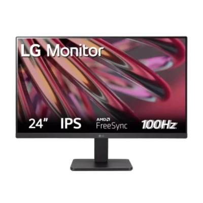 LG 24MR400-B 100Hz IPS23.8",IPS,FHD,250cd,HDMI,VGA,AMD FreeSync,Tilt,VESA 100x100,Crna boja