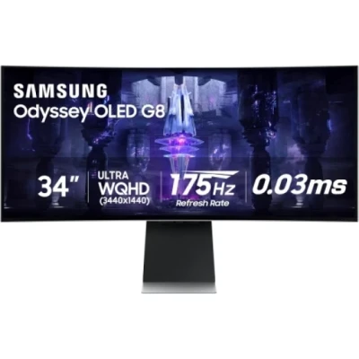 34" SAMSUNG Odyssey LS34DG850SUXDU OLED G8 175Hz Gaming Curved Display