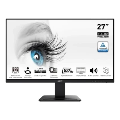 Monitor 27 MSI PRO MP273A FHD IPS 100Hz, Business