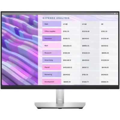 Monitor DELL Professional P2723D 27in, 2560x1440, QHD, IPS Antiglare, 16:9, 1000:1, 350 cd/m2, 8ms/5ms, 178/178, DP, HDMI, 5x USB 3.2, Tilt, Swivel, Pivot, Height Adjust, 3Yr