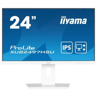 Iiyama XUB2497HSU-W2 LED monitor 24 FHD (1080p) 100Hz IPS 250 cd 1300 1 1ms HDMI DP speaker