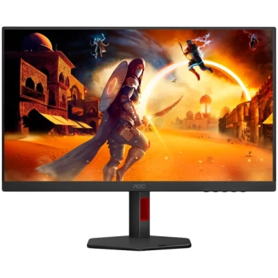 AOC Monitor Gaming Q27G4ZR 27" Fast IPS, 2560x1440, 240Hz (260Hz OC), 0.3ms MPRT (1ms GtG), 400 cd/m2, 1000:1, Adaptive Sync, G-SYNC compatible, HDR 400, 2x HDMI, 1x DP, Speakers, Full Ergo