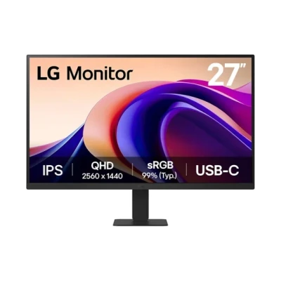 LG 27" 27U631A-B QHD 2560x1440100Hz, IPS, 5ms, 250cd, HDMIType-C (15W), VESA100x100, Tilt