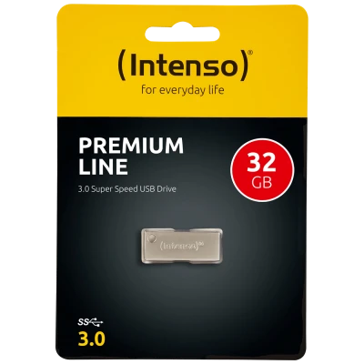 (Intenso) USB Flash 32GB Hi-Speed USB 3.0 up to 100MB/s, Premium Line - USB3.0-32GB/Premium Line