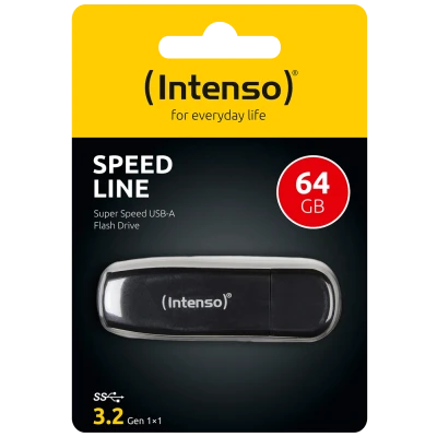 (Intenso) USB Flash drive 64GB Hi-Speed USB 3.2, SPEED Line - USB3.2-64GB/Speed Line