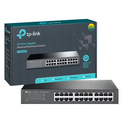 TP-LINK 24-Portni switch, 24x10/100/1000 Mbps - TL-SG1024D