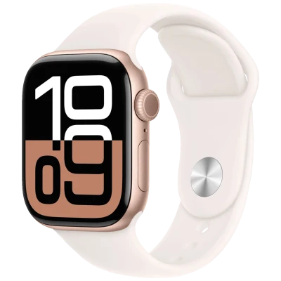 Apple Pametni sat, 1.77" LTPO3 OLED zaslon, vodootporan BT, WiFi - Watch Series 10 GPS 42mm Rose Gold