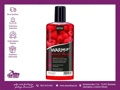 Sex Shop Fantasy - Warming Ulje za Masažu "WARMUp Malina"