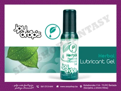 Sex Shop Fantasy - Vodeni Lubrikant JoyDrops Herbal 100ml