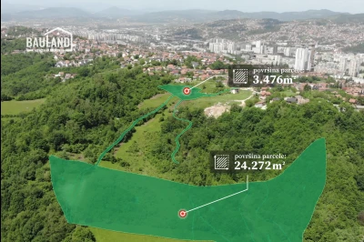 BAULAND/ Atraktivno zemljište 28000m2/ Vraca, Sarajevo