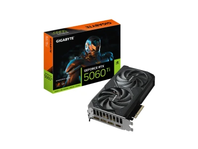 Gigabyte 5060 Ti Windforce OC 8GB GDDR7, 128-bit, 3x DP, 1x HDMI