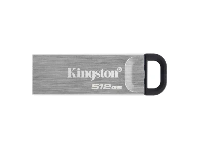 Kingston FD 512GB DTKN USB3.2DataTraveler KysonStylish Capless Metal Case,200MB/s read