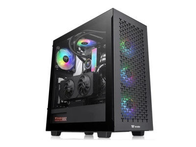 Thermaltake V350 TG ARGB Air Mid tower, tempered glass, 3x 120mm ARGB fan, 1x 120mm Turbo fan