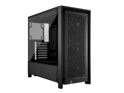 CORSAIR FRAME 4000D RS Case3xRS120 fans, 360mm radiator170mm cooler, 430mm GPU, ATX, Black