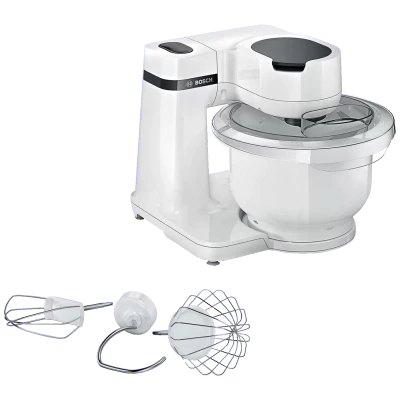 Bosch Mikser sa posudom, 700W, 4 brzine, kuhinjski robot - MUMS2AW00