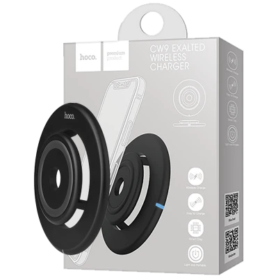 hoco. Punjač bežični, univerzalni, za smartphone, 5 W - CW9 Exalted Wireless charger