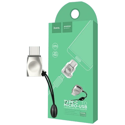 hoco. Adapter USB type C / Micro USB, OTG - UA8 Type C to Micro USB