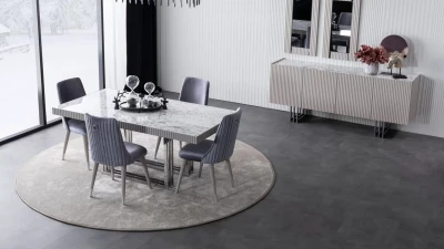 Senfoni bijeli TRPEZARIJSKI STOLOVI