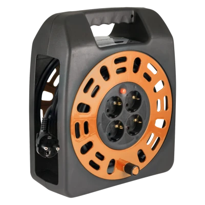 home Motalica za kabl, 20 met., H05VV-F, 3 x 1.0 mm², IP20 - HJR 3-20