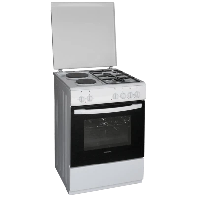 Končar Štednjak kombinovani, 2 el. ringle, 2 x plin, pećnica, A - ST 6022 P.BR2