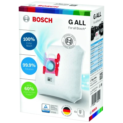 Bosch Vrećice za Bosch usisavač, pakiranje 4 kom. - BBZ41FGALL