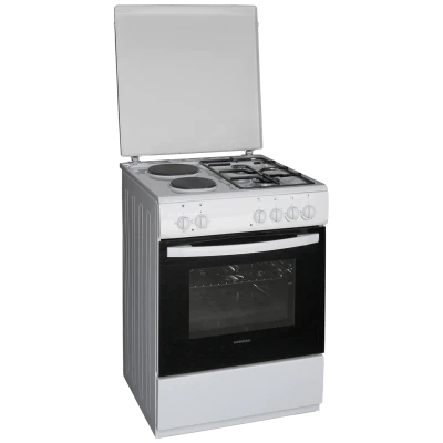 Končar Štednjak kombinovani, 2 el. ringle, 2 x plin, pećnica, A - ST 6022 P.BR2