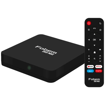 Fobem Prijemnik IPTV@Android, 4K, 2GB/32GB, WiFi 2.4/5GHz - Duo Max