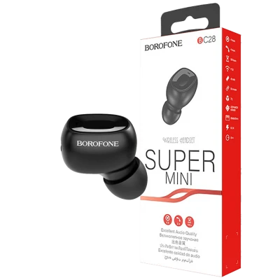 Borofone Slušalica bežična sa mikrofonom, Bluetooth, 40 mA, 4 h - BC28 Shiny sound